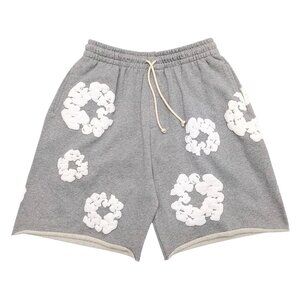 Denim Tears The Cotton Wreath Shorts Grey